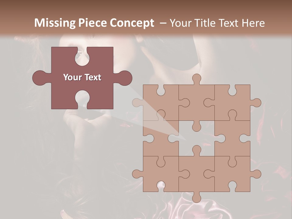 Wind Model Petals PowerPoint Template