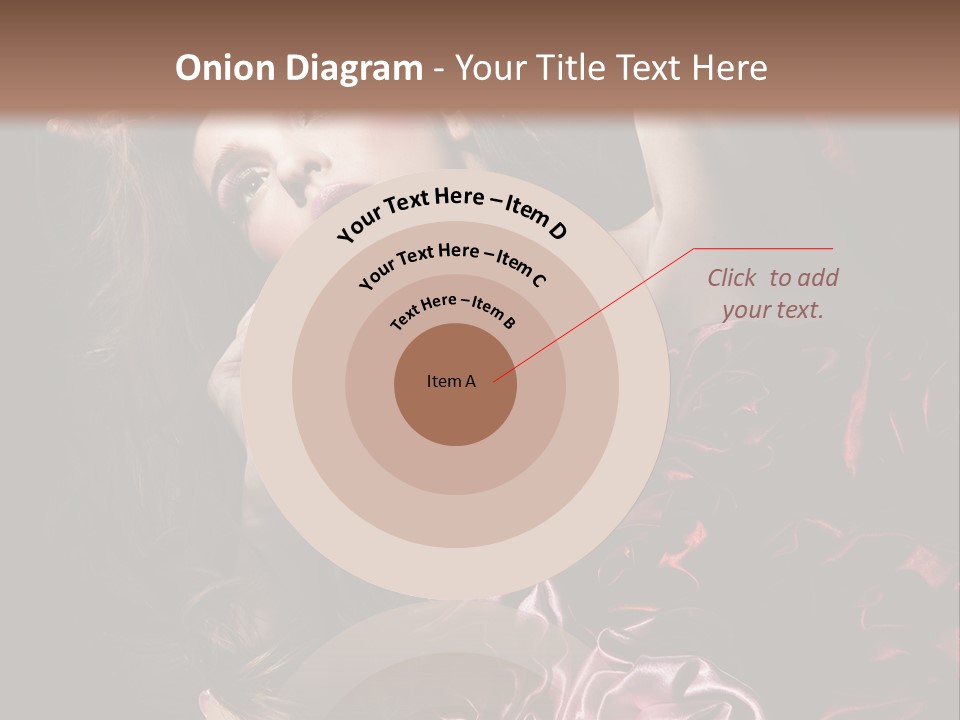 Wind Model Petals PowerPoint Template