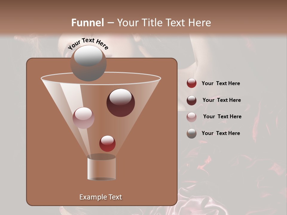 Wind Model Petals PowerPoint Template