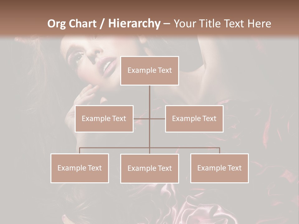 Wind Model Petals PowerPoint Template