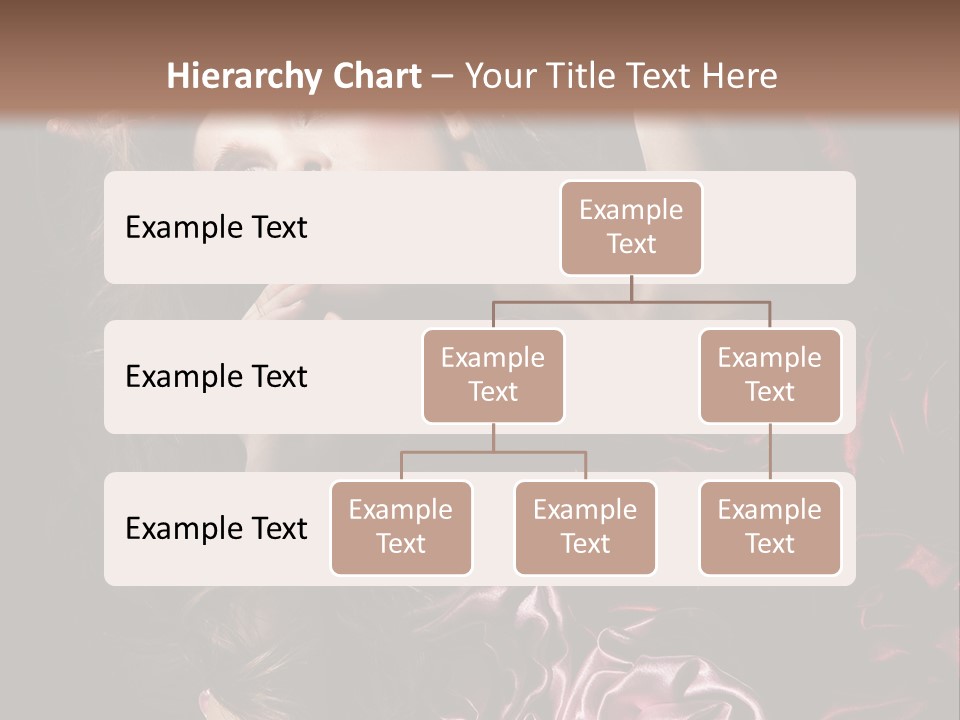 Wind Model Petals PowerPoint Template