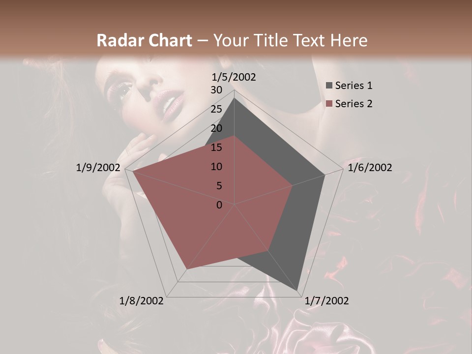 Wind Model Petals PowerPoint Template