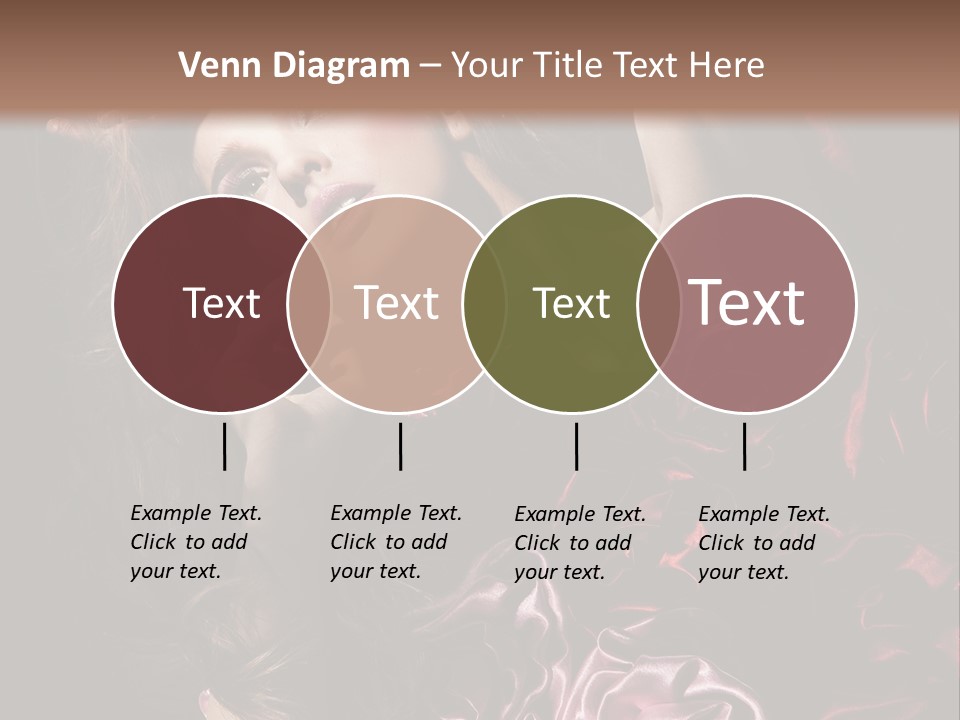 Wind Model Petals PowerPoint Template