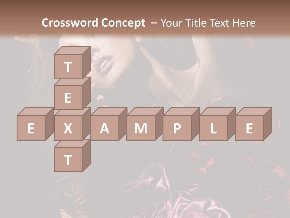 Wind Model Petals PowerPoint Template