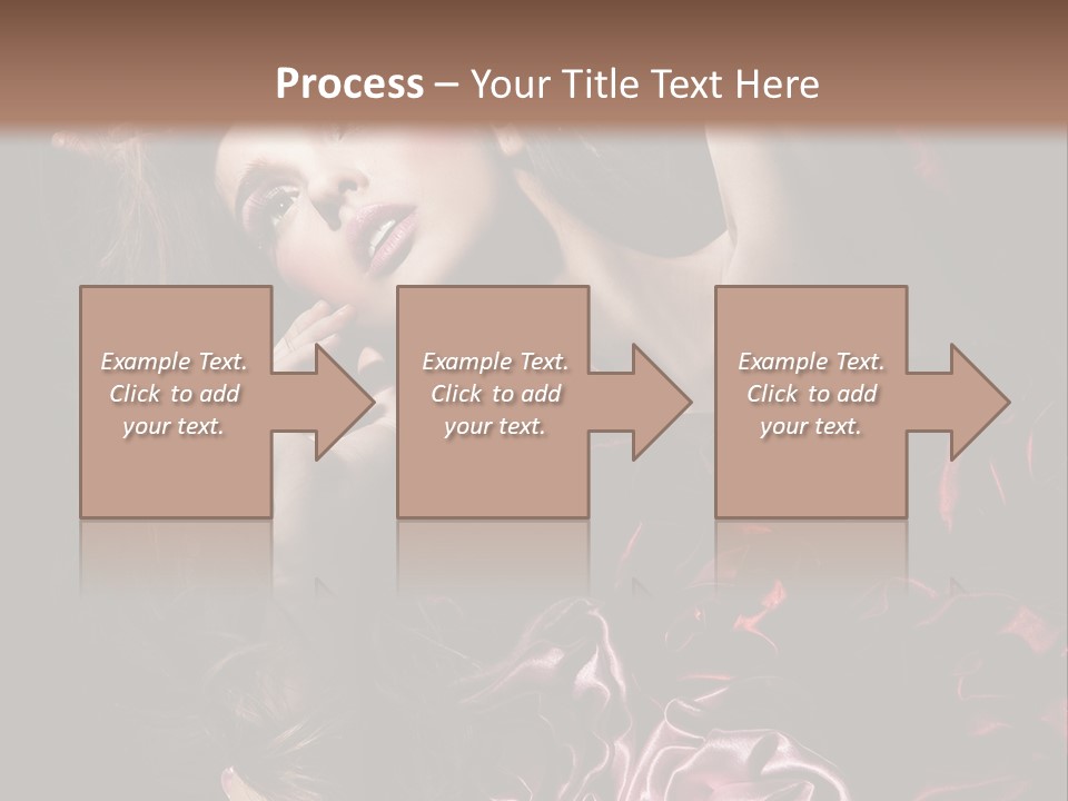Wind Model Petals PowerPoint Template