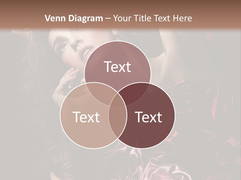 Wind Model Petals PowerPoint Template