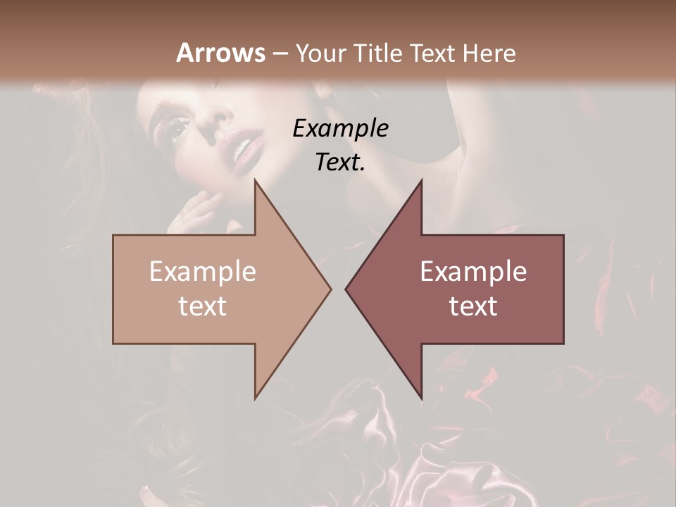 Wind Model Petals PowerPoint Template