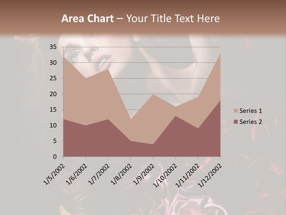 Wind Model Petals PowerPoint Template
