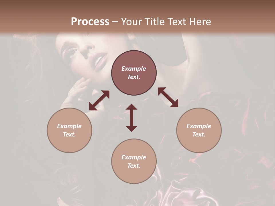 Wind Model Petals PowerPoint Template
