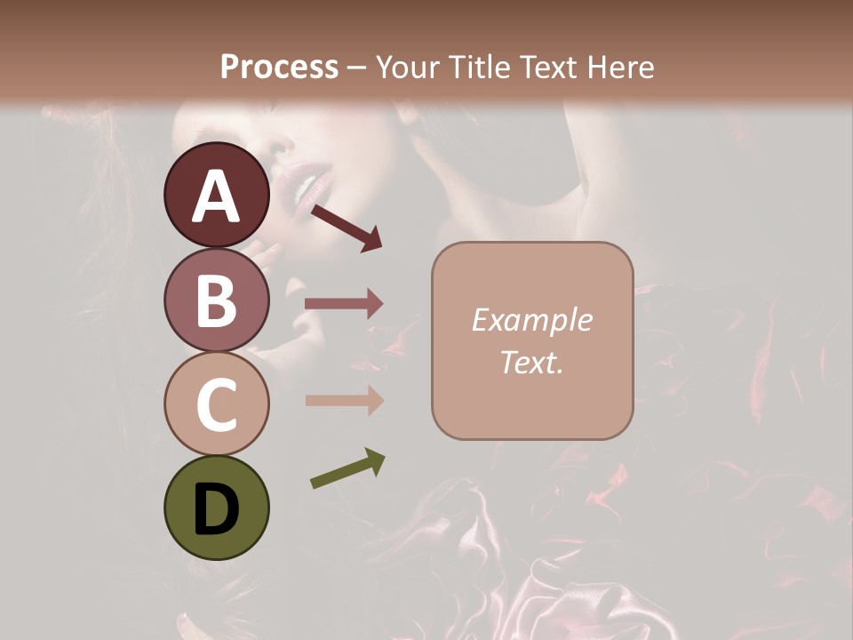 Wind Model Petals PowerPoint Template