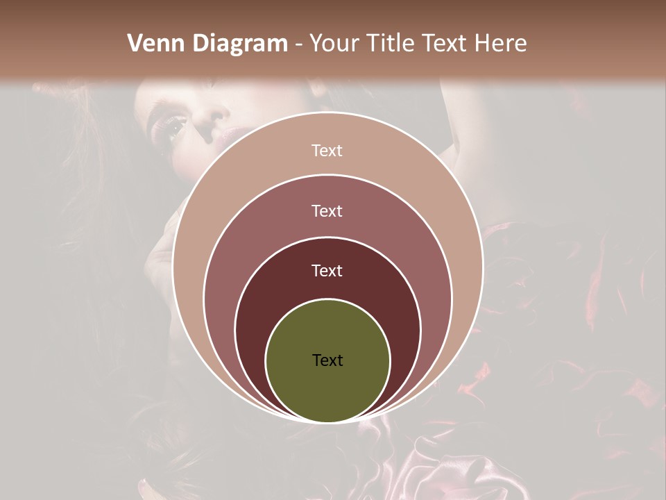 Wind Model Petals PowerPoint Template