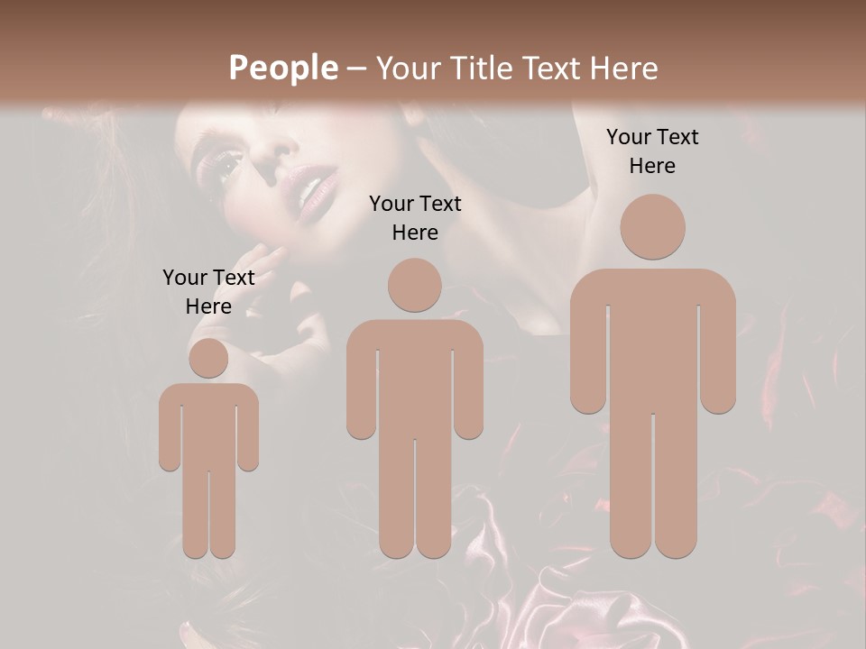 Wind Model Petals PowerPoint Template