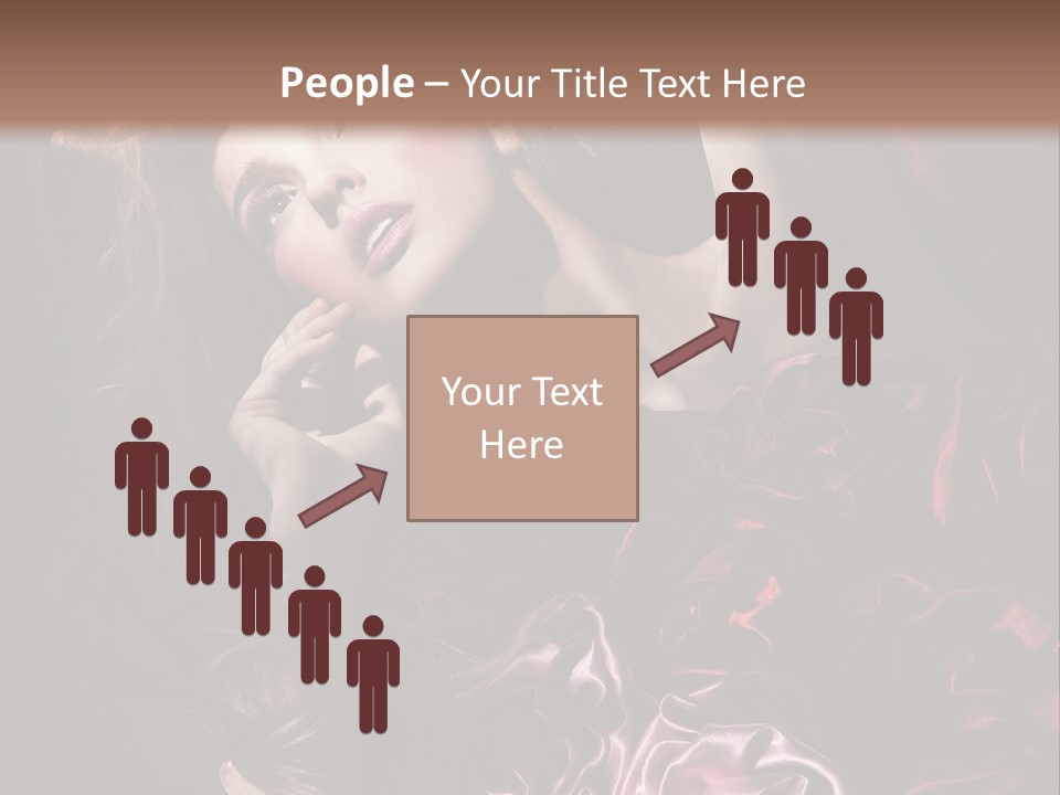 Wind Model Petals PowerPoint Template