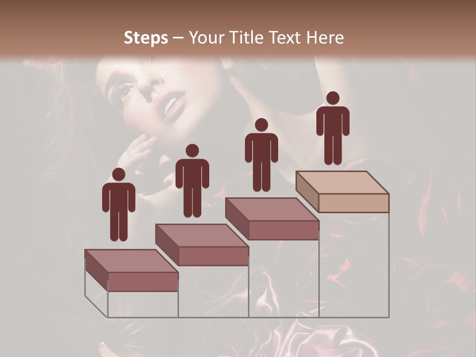 Wind Model Petals PowerPoint Template