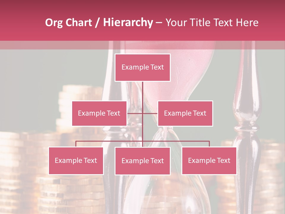 Minute Trickling Dollar PowerPoint Template