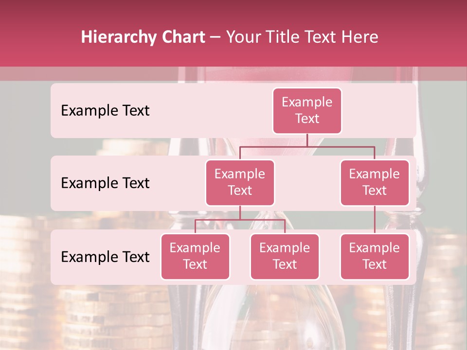 Minute Trickling Dollar PowerPoint Template