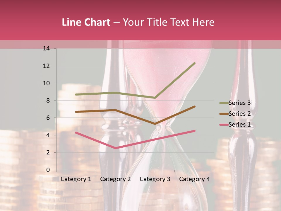 Minute Trickling Dollar PowerPoint Template