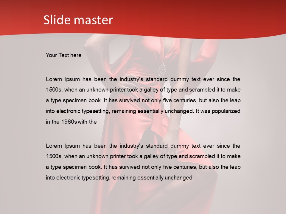 Glamour Body Luxury PowerPoint Template