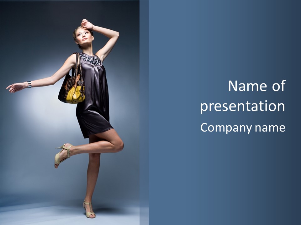 Expression Feeling Female PowerPoint Template