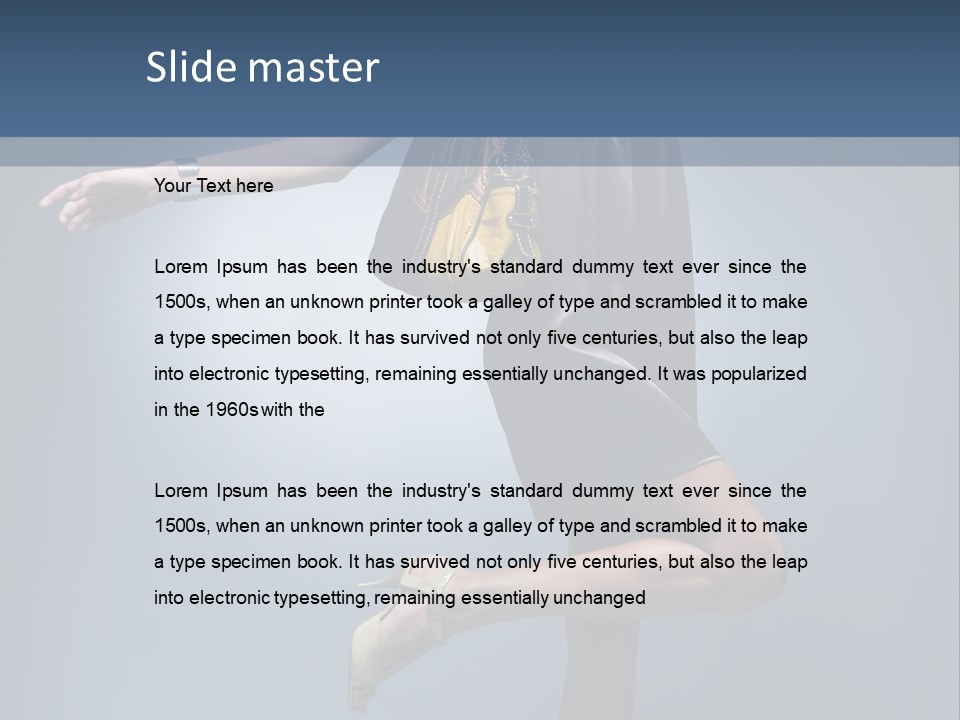 Expression Feeling Female PowerPoint Template