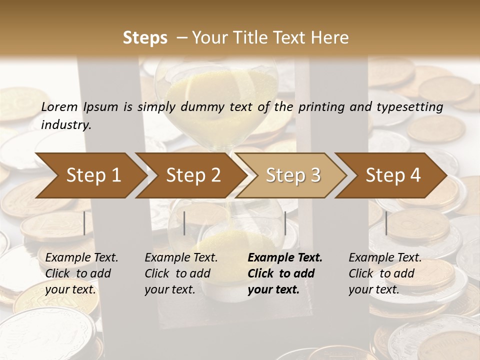 Clock Watch Passage PowerPoint Template