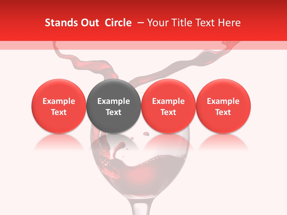 Activity Closeup Bottle PowerPoint Template