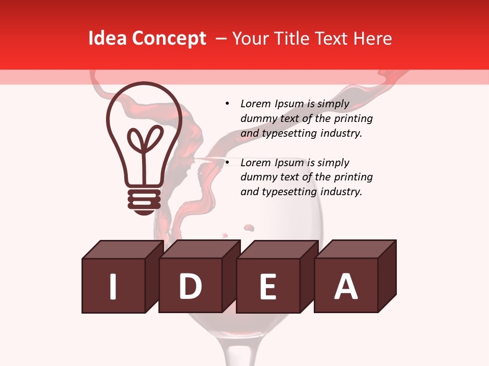 Activity Closeup Bottle PowerPoint Template