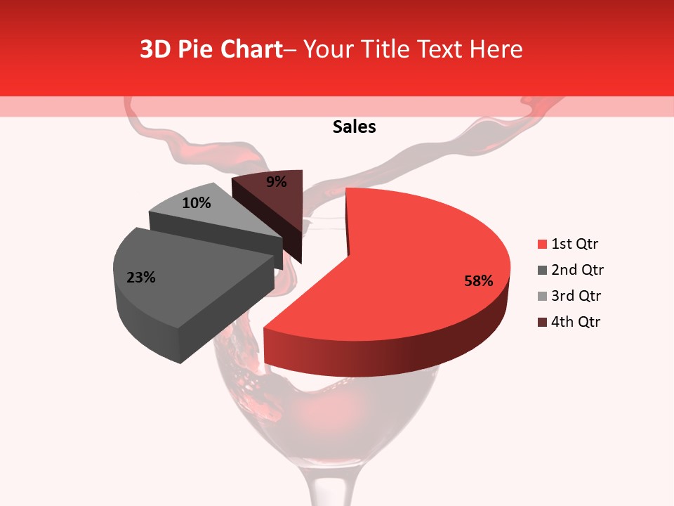 Activity Closeup Bottle PowerPoint Template