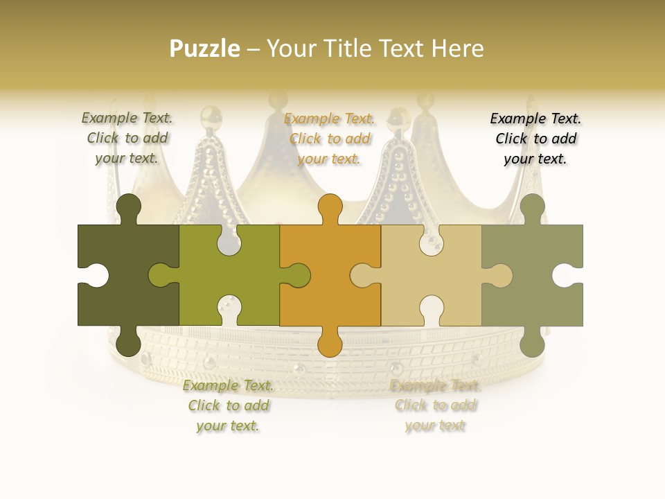 Isolated King History PowerPoint Template