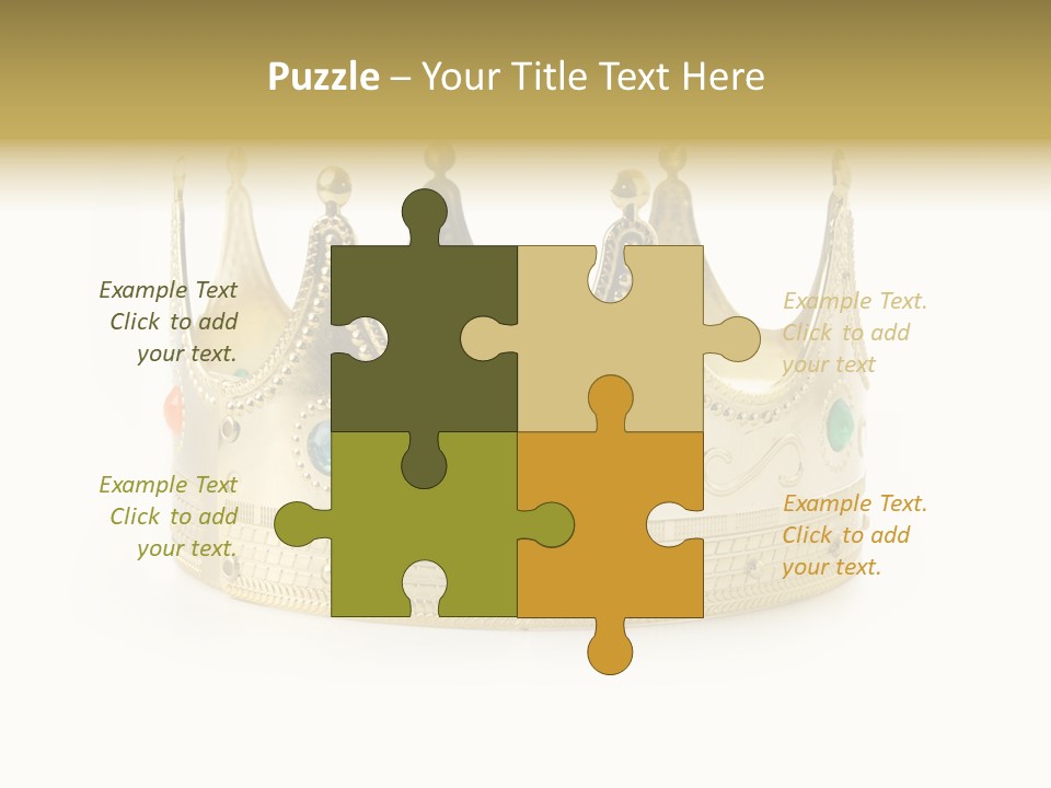 Isolated King History PowerPoint Template