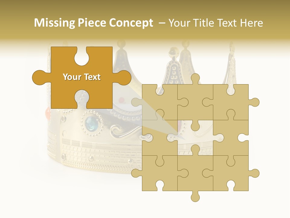 Isolated King History PowerPoint Template