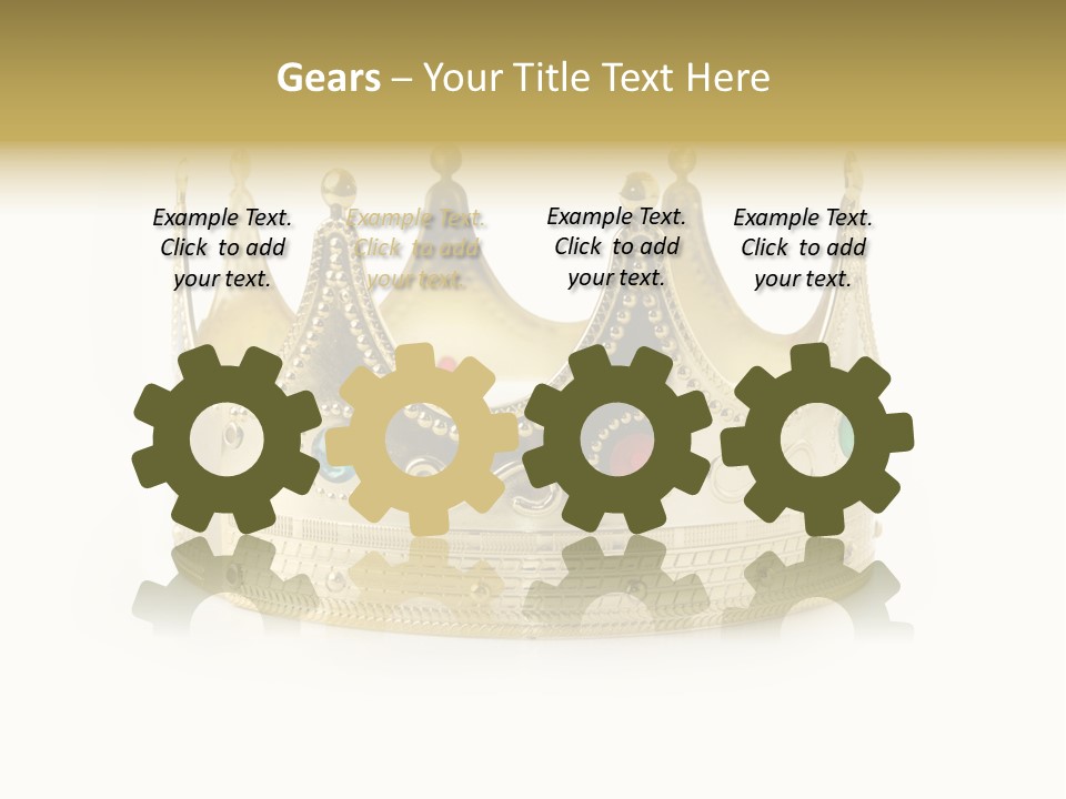 Isolated King History PowerPoint Template