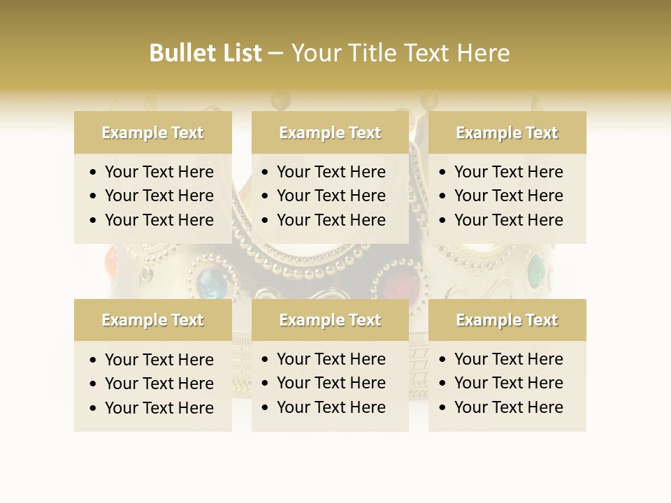 Isolated King History PowerPoint Template