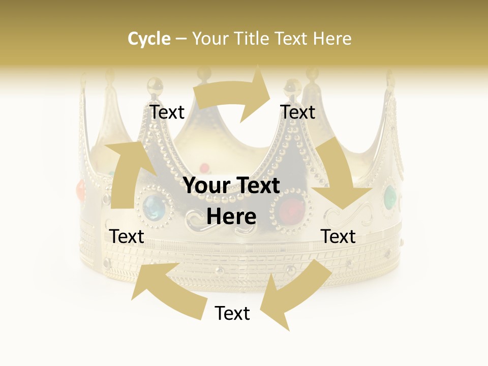 Isolated King History PowerPoint Template