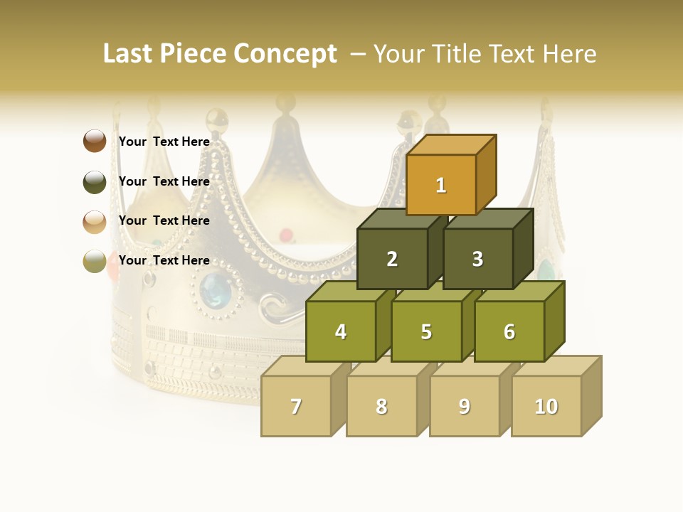 Isolated King History PowerPoint Template