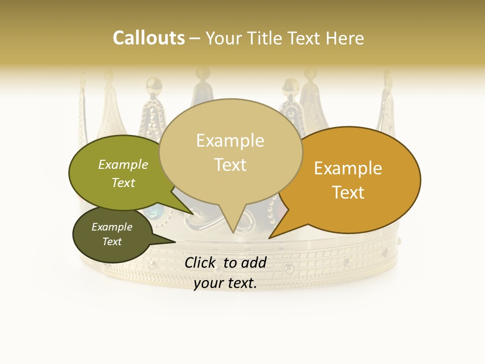 Isolated King History PowerPoint Template