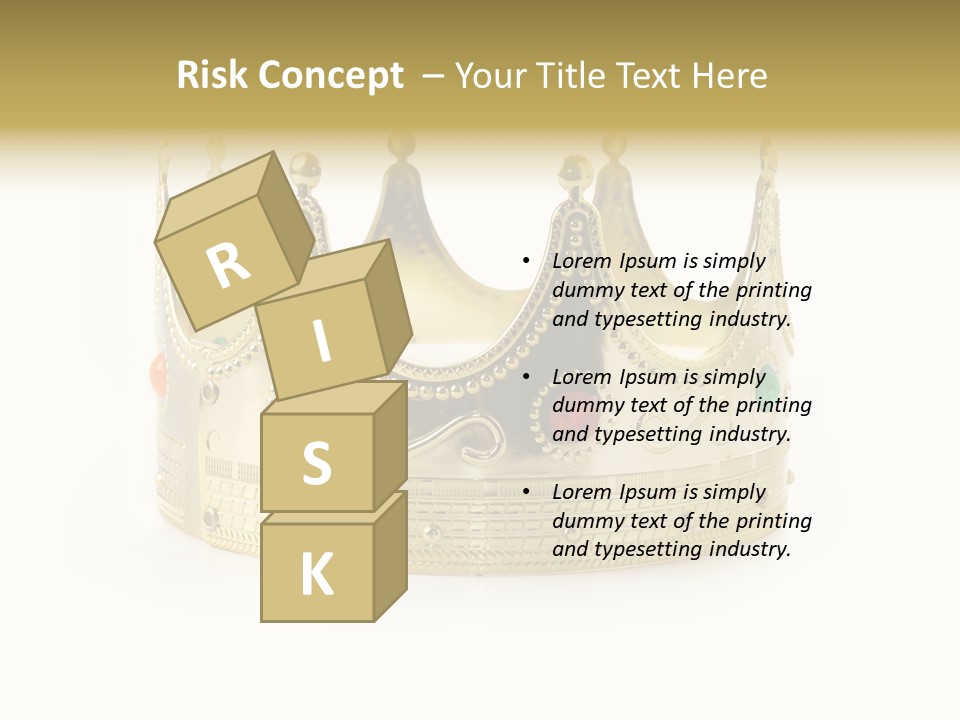 Isolated King History PowerPoint Template