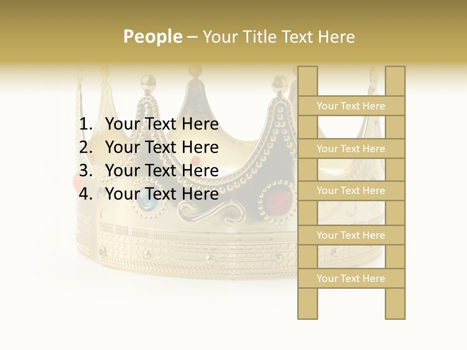 Isolated King History PowerPoint Template
