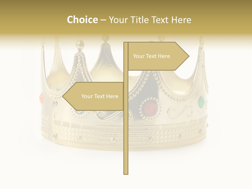 Isolated King History PowerPoint Template