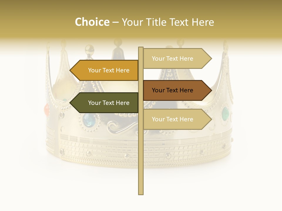 Isolated King History PowerPoint Template