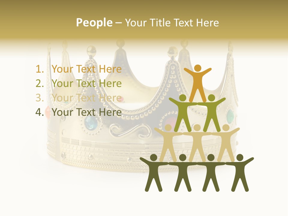 Isolated King History PowerPoint Template