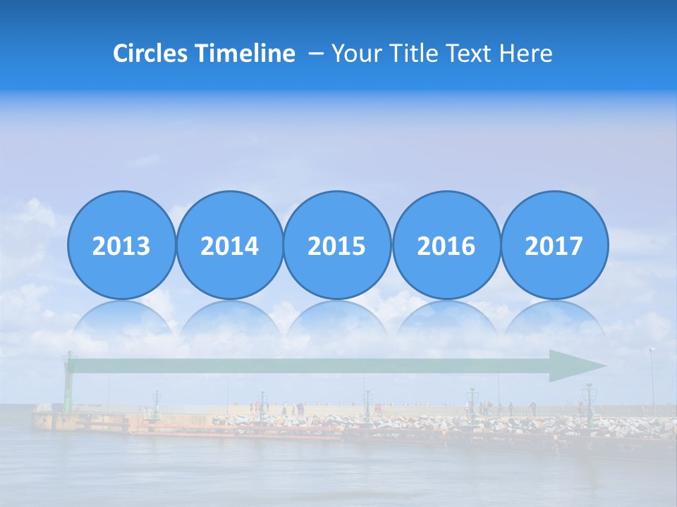 Posing One Action PowerPoint Template