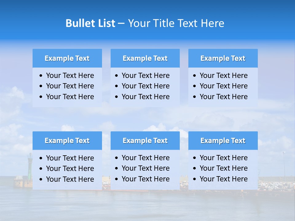 Posing One Action PowerPoint Template