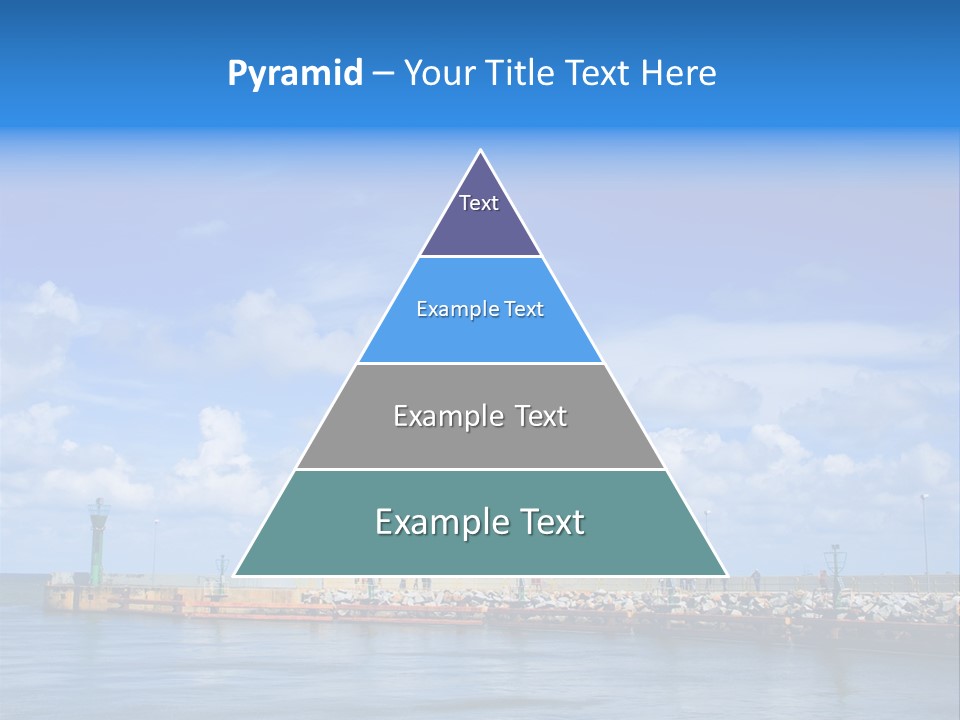 Posing One Action PowerPoint Template