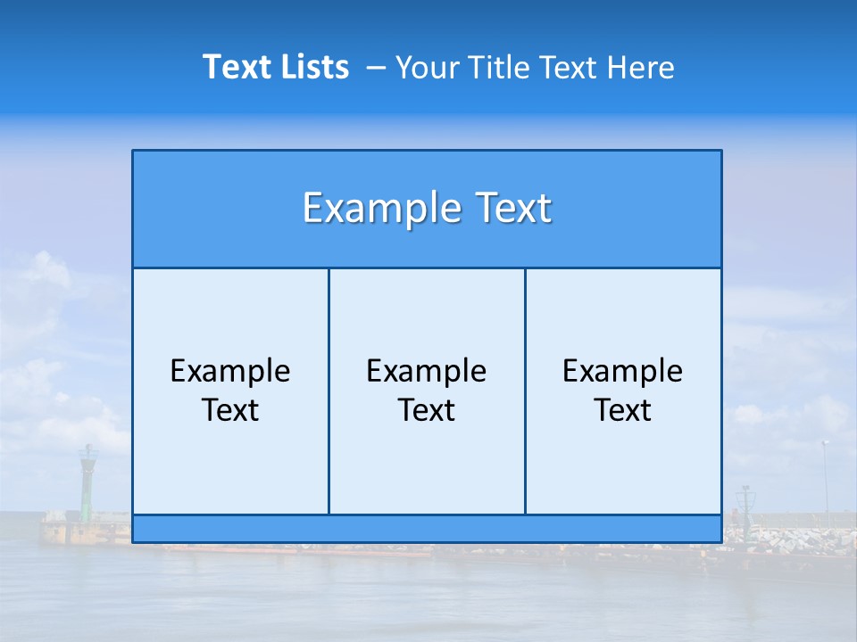 Posing One Action PowerPoint Template