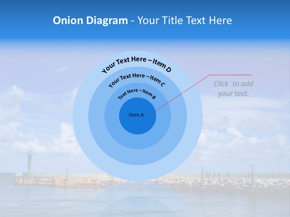 Posing One Action PowerPoint Template