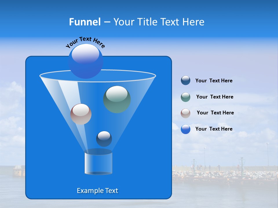 Posing One Action PowerPoint Template