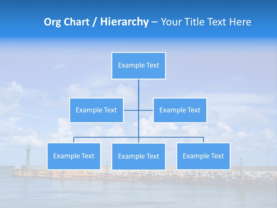 Posing One Action PowerPoint Template
