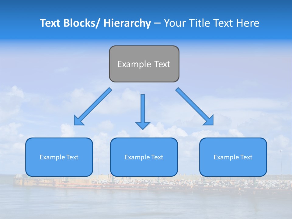 Posing One Action PowerPoint Template
