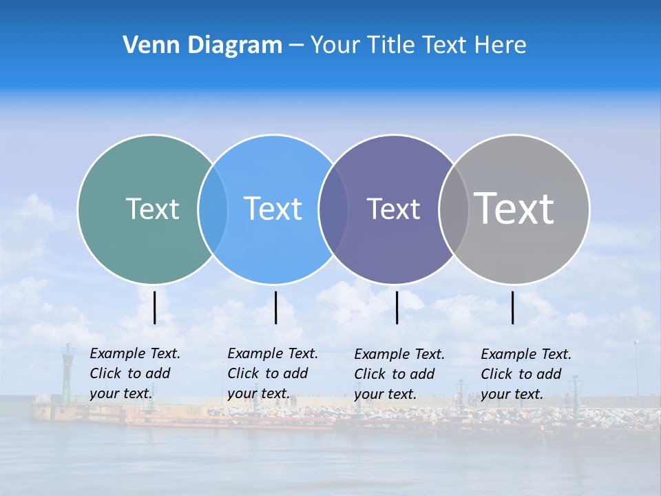 Posing One Action PowerPoint Template